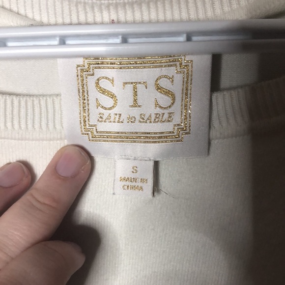 Sail to stable long sleeve tassel hem shirt - Picture 2 of 4